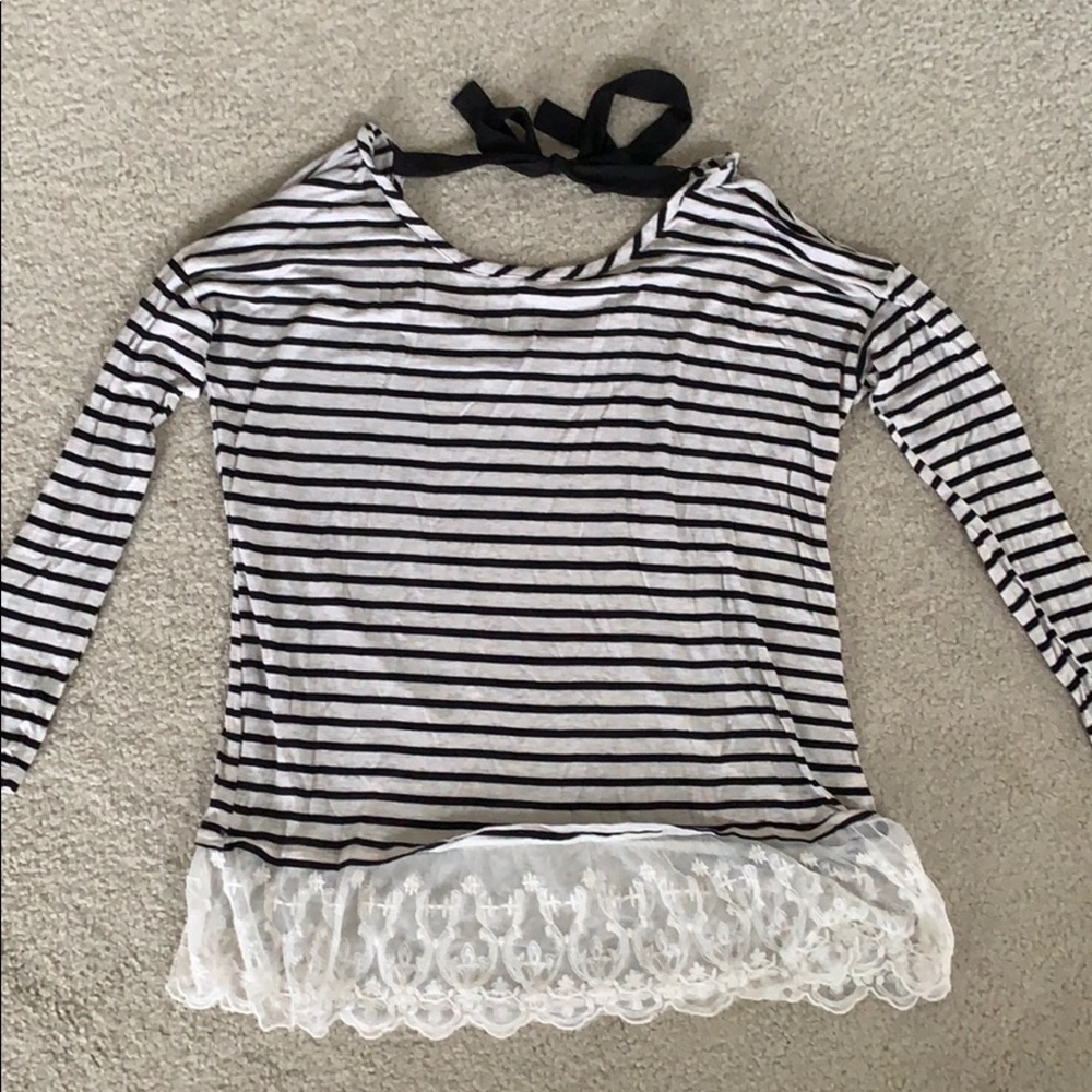 Pea in the Pod LS Maternity Shirt